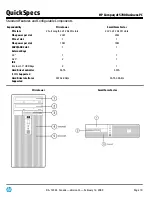 Предварительный просмотр 10 страницы HP dc5700 series Quickspecs