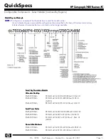 Preview for 5 page of HP DC7600 - HP Quickspecs