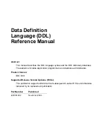 HP DDL D40 Reference Manual preview