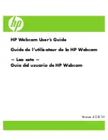 HP Deluxe Webcam User Manual preview