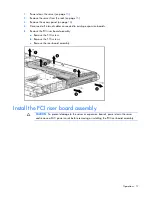 Предварительный просмотр 17 страницы HP DL100 - ProLiant G2 320GB File Print Appliance User Manual