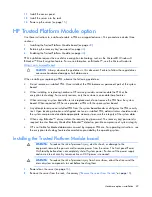 Предварительный просмотр 42 страницы HP DL100 - ProLiant G2 320GB File Print Appliance User Manual