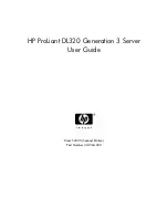 HP DL320 - ProLiant - G3 User Manual предпросмотр