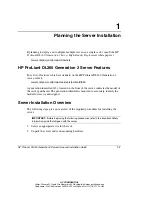 Preview for 13 page of HP DL360 - ProLiant - Photon Setup And Installation Manual