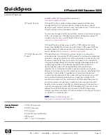 Preview for 8 page of HP DL360 - ProLiant - Photon Specifications