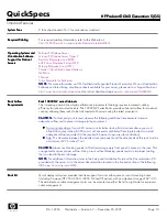 Preview for 10 page of HP DL360 - ProLiant - Photon Specifications