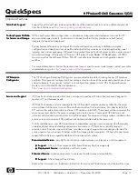 Preview for 11 page of HP DL360 - ProLiant - Photon Specifications