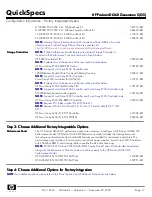 Preview for 17 page of HP DL360 - ProLiant - Photon Specifications