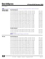 Preview for 18 page of HP DL360 - ProLiant - Photon Specifications