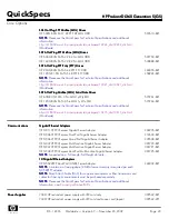 Preview for 20 page of HP DL360 - ProLiant - Photon Specifications