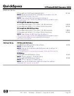 Preview for 25 page of HP DL360 - ProLiant - Photon Specifications