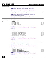 Preview for 27 page of HP DL360 - ProLiant - Photon Specifications