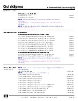 Preview for 28 page of HP DL360 - ProLiant - Photon Specifications