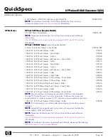 Preview for 29 page of HP DL360 - ProLiant - Photon Specifications