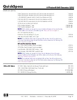 Preview for 31 page of HP DL360 - ProLiant - Photon Specifications