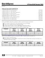 Preview for 35 page of HP DL360 - ProLiant - Photon Specifications