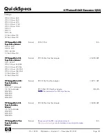 Preview for 39 page of HP DL360 - ProLiant - Photon Specifications