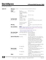 Preview for 42 page of HP DL360 - ProLiant - Photon Specifications