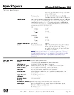 Preview for 43 page of HP DL360 - ProLiant - Photon Specifications