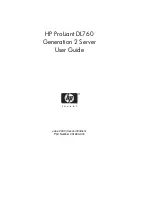 Preview for 1 page of HP DL760 - ProLiant - 1 GB RAM User Manual