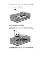 Предварительный просмотр 25 страницы HP Dv3-1075us - Pavilion Entertainment - Turion X2 2.1 GHz User Manual