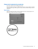 Preview for 61 page of HP Dv4 1140go - Pavilion Entertainment - Core 2 Duo GHz Maintenance And Service Manual