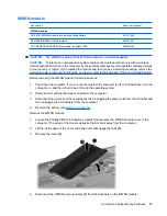 Preview for 73 page of HP Dv4 1140go - Pavilion Entertainment - Core 2 Duo GHz Maintenance And Service Manual