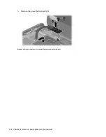 Preview for 122 page of HP Dv4 1140go - Pavilion Entertainment - Core 2 Duo GHz Maintenance And Service Manual