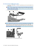 Preview for 128 page of HP Dv4 1140go - Pavilion Entertainment - Core 2 Duo GHz Maintenance And Service Manual