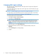 Предварительный просмотр 12 страницы HP Dv4-1431us - Pavilion Entertainment - Core 2 Duo 2.1 GHz User Manual