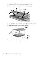 Предварительный просмотр 70 страницы HP Dv7-1127cl - Pavilion Entertainment - Turion X2 2.1 GHz Maintenance And Service Manual