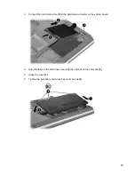 Предварительный просмотр 29 страницы HP Dv7-2040us - Pavilion Entertainment - Core 2 Quad GHz User Manual