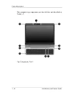 Предварительный просмотр 22 страницы HP Dv9233cl - Pavilion - Core 2 Duo 1.66 GHz Maintenance And Service Manual