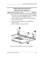 Предварительный просмотр 161 страницы HP Dv9233cl - Pavilion - Core 2 Duo 1.66 GHz Maintenance And Service Manual