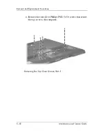 Предварительный просмотр 166 страницы HP Dv9233cl - Pavilion - Core 2 Duo 1.66 GHz Maintenance And Service Manual