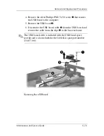 Предварительный просмотр 189 страницы HP Dv9233cl - Pavilion - Core 2 Duo 1.66 GHz Maintenance And Service Manual