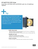 HP dvd1035i Quick Manual предпросмотр