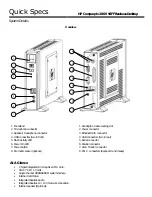 HP dx2009 - Very Small Form Factor PC Quickspecs preview