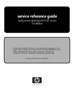 HP dx5150 Reference Manual предпросмотр