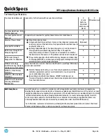 Preview for 26 page of HP dx6120 - Microtower PC Quickspecs