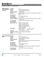 Preview for 29 page of HP dx6120 - Microtower PC Quickspecs