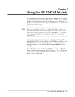 Предварительный просмотр 29 страницы HP E1459A User Manual