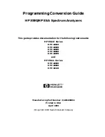 Предварительный просмотр 288 страницы HP E4401B Programmer'S Manual