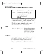 Preview for 169 page of HP E4418B Programming Manual