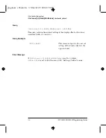 Preview for 205 page of HP E4418B Programming Manual