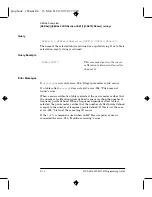 Preview for 317 page of HP E4418B Programming Manual