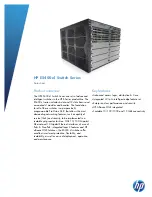 HP E5400 zl Series Datasheet предпросмотр