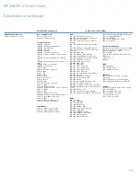 Preview for 19 page of HP E5400 zl Series Datasheet