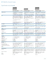 Предварительный просмотр 10 страницы HP E5406 zl Datasheet