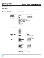 Preview for 4 page of HP E8D48AA Specifications